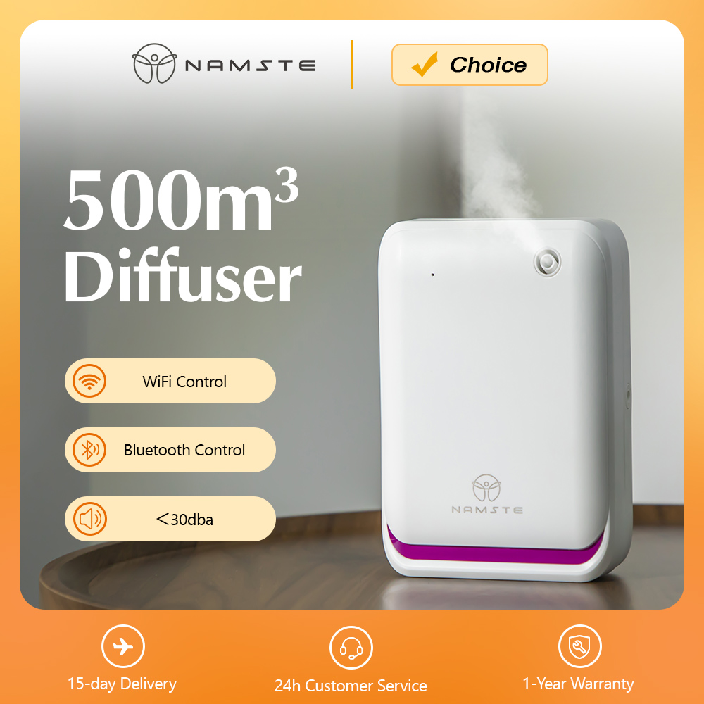 Home Fragrance Brands - NAMSTE 500m³ 大型ルームアロマセラピーマシン スマートコントロール ホームフレグランスディフューザー 260ML
