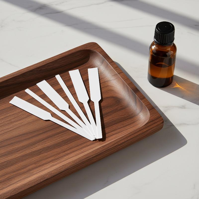 Home Fragrance Perfume - 100枚入り耐久性のある紙製プレミアム吸収性香水テストストリップ、厚手で香料テスト、香水作り、家庭用に最適