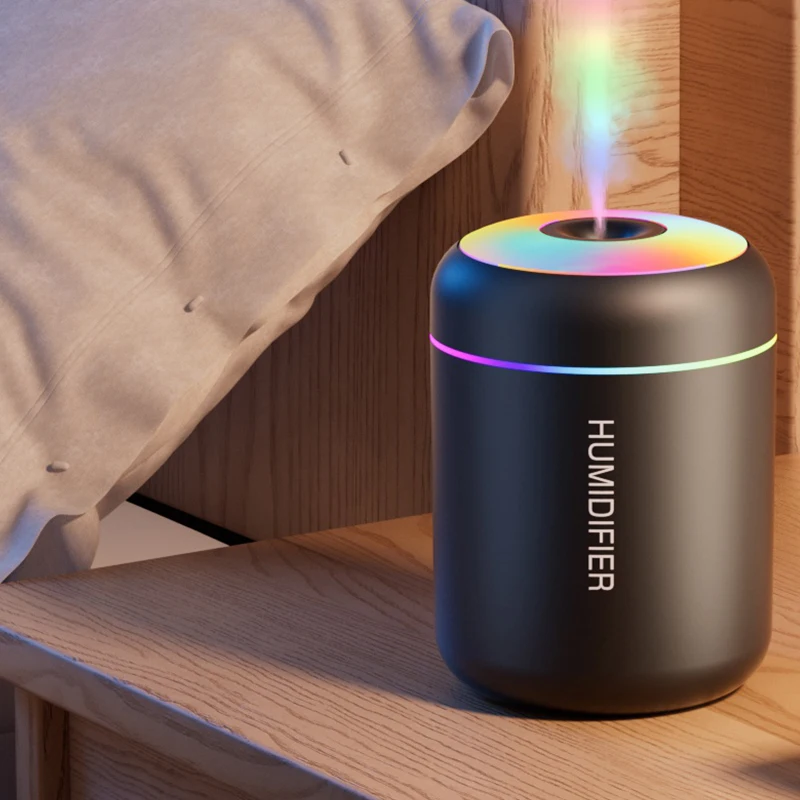 Home Fragrance Electric Diffuser - ミニ空気加湿器 USB 電気 180 ミリリットルアロマディフューザーエッセンシャルオイル清浄器アロマミストメーカーライト車の家の寝室