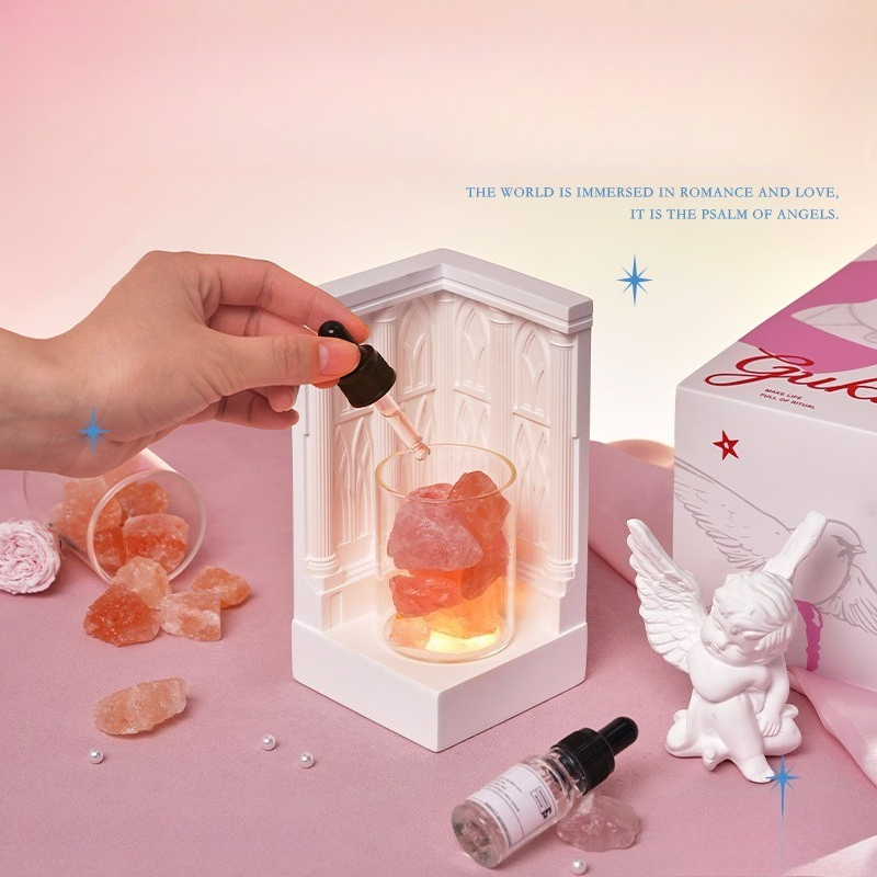 ピンクのアロマセラピーオーナメントギフトボックス、プレミアム - Home Fragrance Gift Box のレビューと価格
