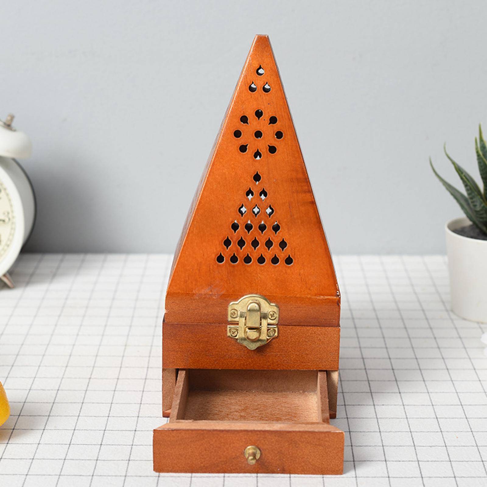 木製のお香立て 手作り 灰受け 木箱 新築祝いギフト 素朴な - Home Fragrance Gift Box のレビューと価格
