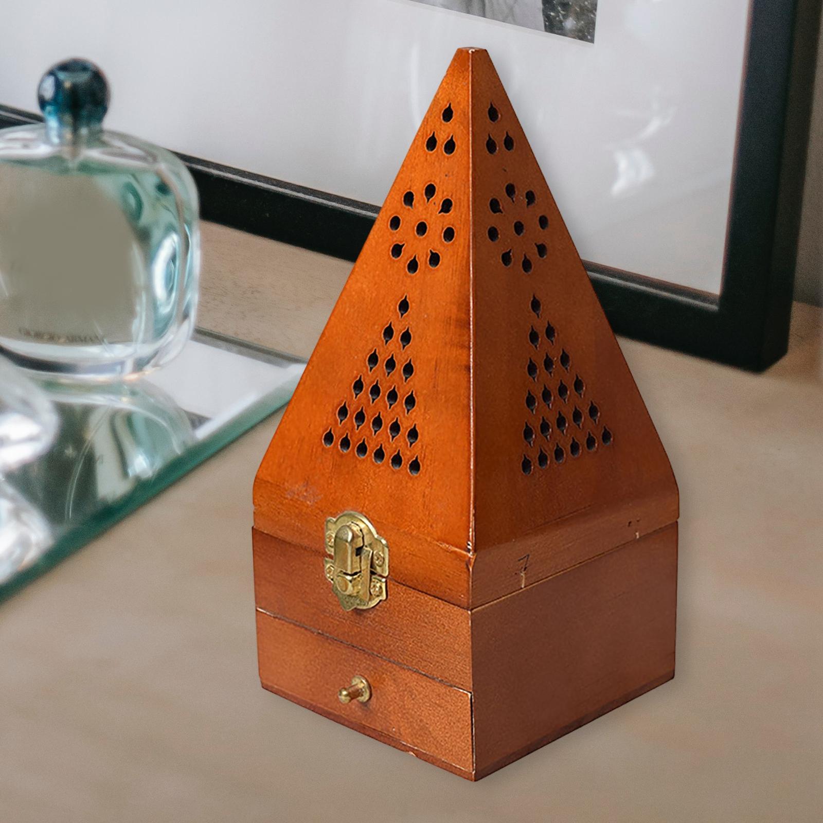 木製のお香立て 手作り 灰受け 木箱 新築祝いギフト 素朴な - Home Fragrance Gift Box のレビューと価格