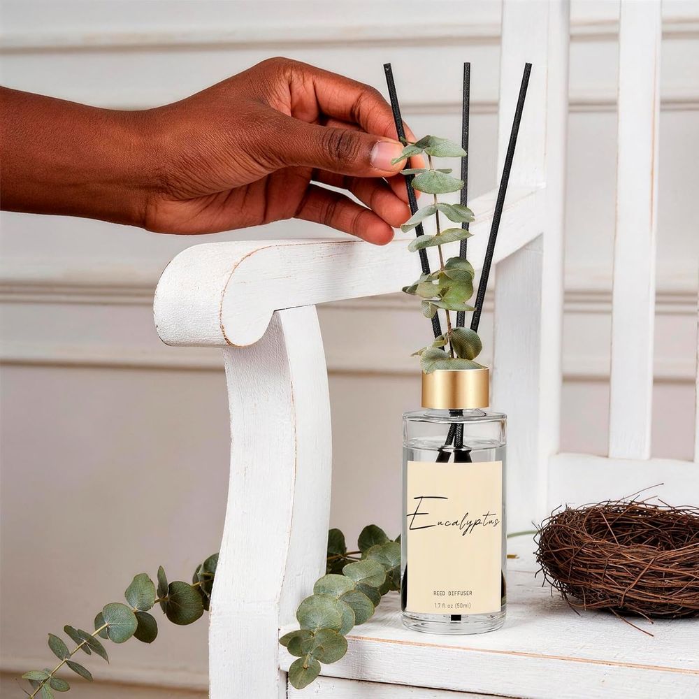 ユーカリ、リネン、オーシャンの香りのオイルディフューザー3個 - Home Fragrance Eucalyptus のレビューと価格