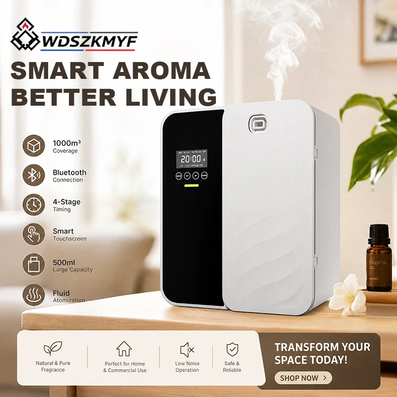 電気式無水アロマディフューザー 壁掛け型 ブルートゥース対応 - Home Fragrance Electric Diffuser のレビューと価格