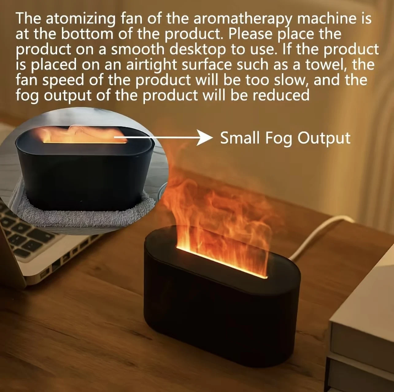エアアロマ加湿器ディフューザーエッセンシャルオイル加湿器ミニ - Home Fragrance Electric Diffuser のレビューと価格