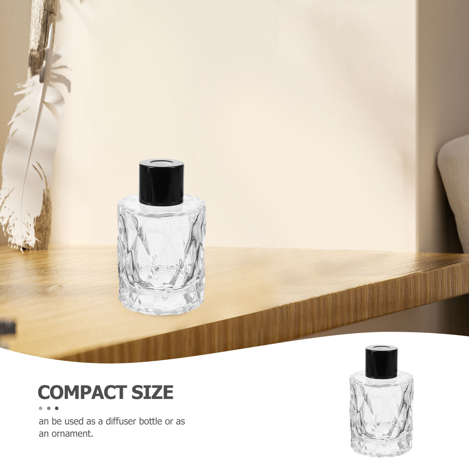 4 個のガラスディフューザーボトル絶妙なフレグランス容器ホー - Home Fragrance Aesop のレビューと価格