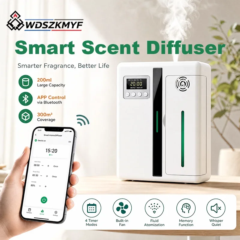 業務用壁掛け式芳香機 200ML 内蔵ファン付きアロマディフ - Home Fragrance Aroma のレビューと価格